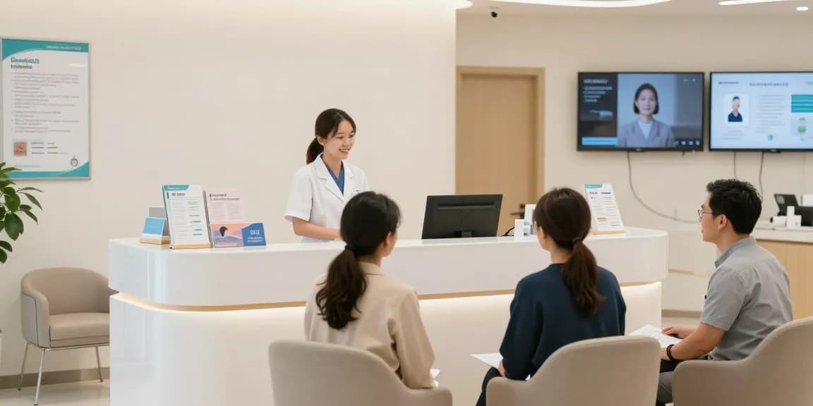 Hair transplant turkey consultation at a modern health clinic, featuring compassionate patient care and professional staff.