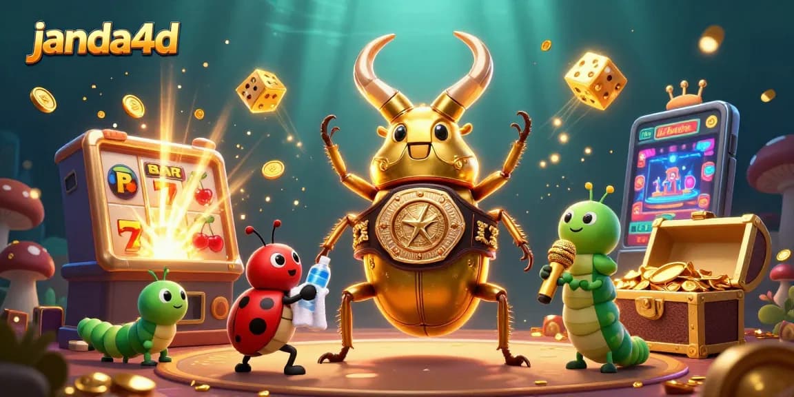 Menangkan jackpot dengan janda4d pada ilustrasi kasino hidup yang meriah.
