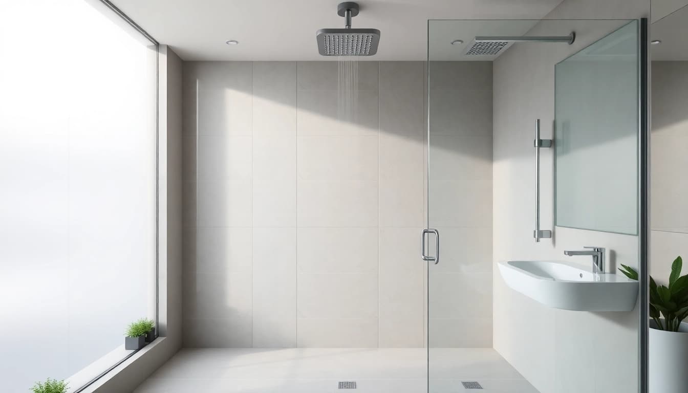 Transform your bathroom with elegant showers Australia, featuring modern fixtures and serene design.