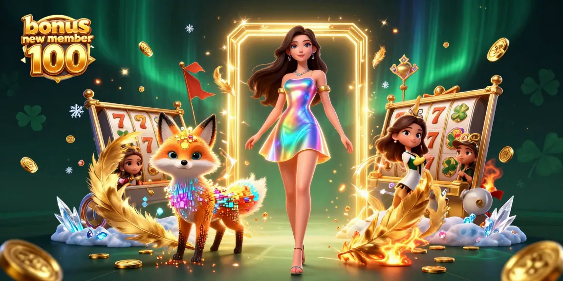 Engage in thrilling gameplay with the latest bonus new member 100 offers featuring vibrant casino elements.