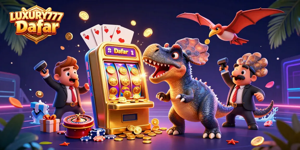 LUXURY777 Daftar memberikan pengalaman bermain slot yang mendebarkan dengan jackpot mengalir dan manajer kasino yang panik.