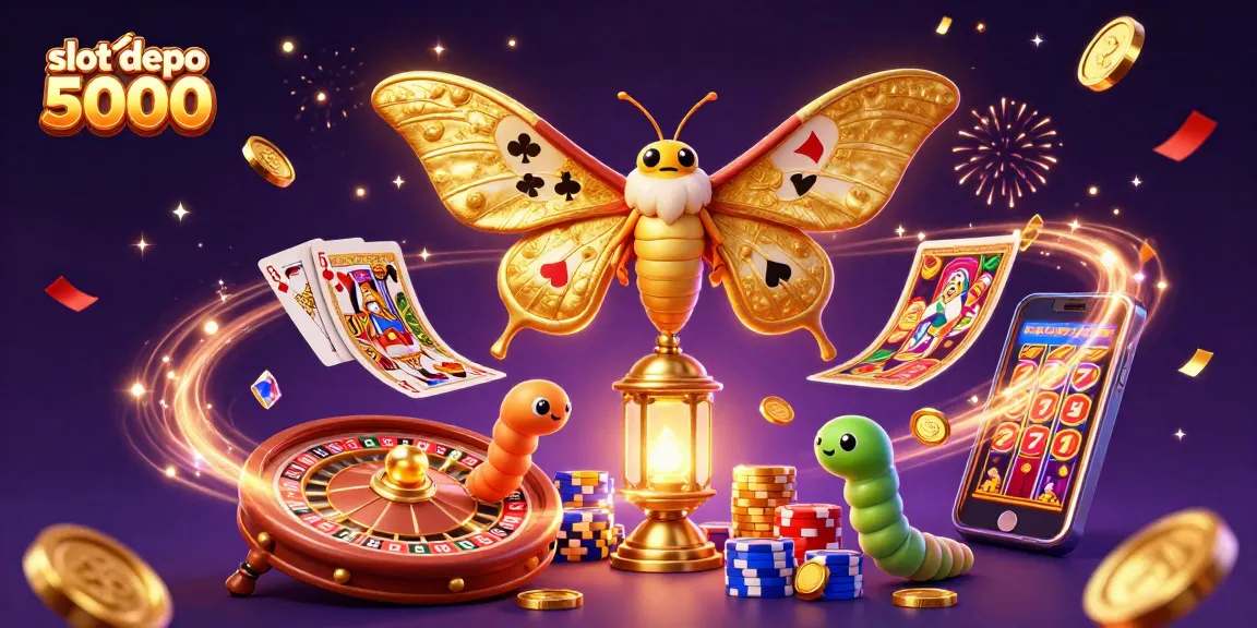 Experience thrilling adventures in slot depo 5000 with vibrant casino elements and dynamic gameplay.