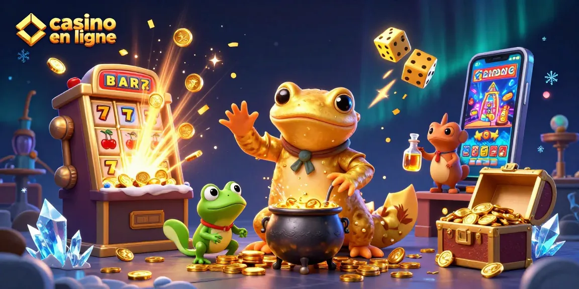 Gagnez aux machines à sous avec des pièces d'or au casino en ligne