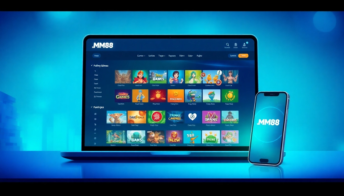 Explore the user-friendly interface of MM88 at https://mm88.in.net, designed for a diverse gaming experience.