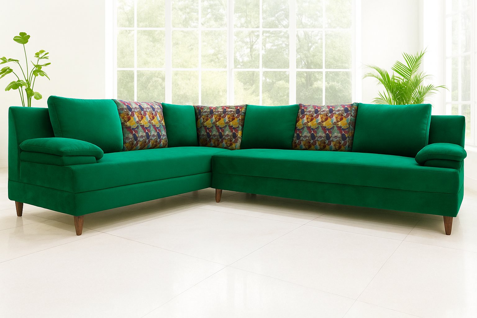 Corner Sofa L-Shaped Luxury – Home Elegance by Msofas