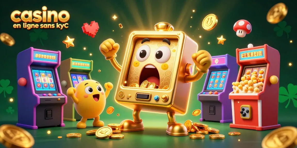 Jouer sur un casino en ligne sans KYC avec des machines à sous gagnantes et une ambiance festive