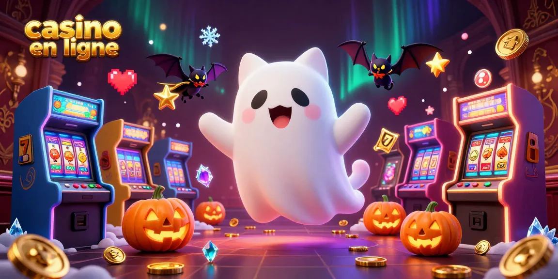 Profitez de l'expérience de casino en ligne avec notre illustration animée captivante.