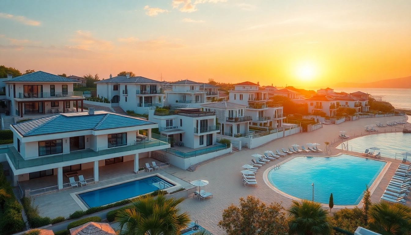 Find lucrative opportunities to buy property in alanya, showcasing diverse beachfront real estate.