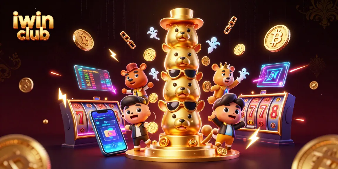 Join the action at iwin club with vibrant casino elements and dynamic gaming visuals.