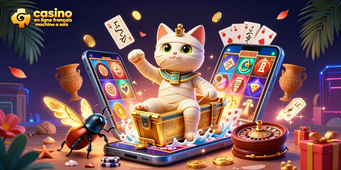 Faites tourner des machines à sous excitantes dans ce casino en ligne français plein d'énergie.