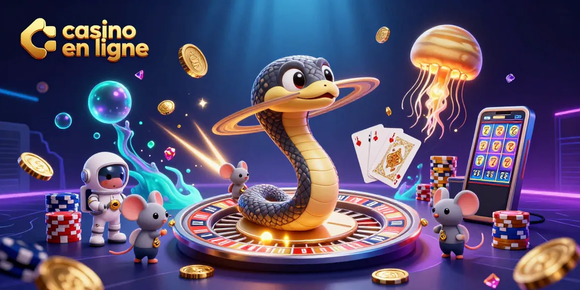 Jouer dans un casino en ligne immersif avec des personnages uniques et des éléments de jeu autour.