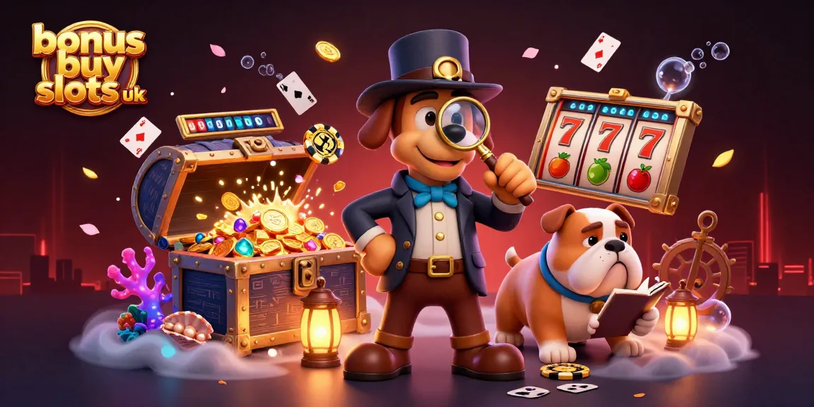 Experience thrilling bonus buy slots uk on an adventure with playful detective characters.