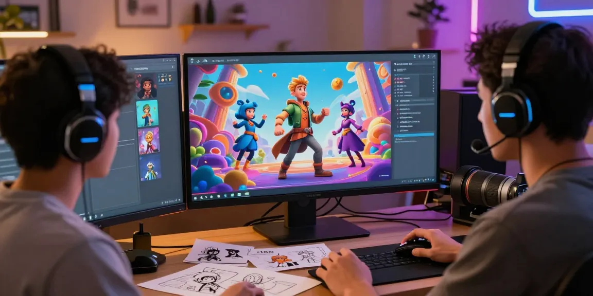 Tavern AI user engaging with immersive AI characters on a modern interface, showcasing creativity in digital storytelling.