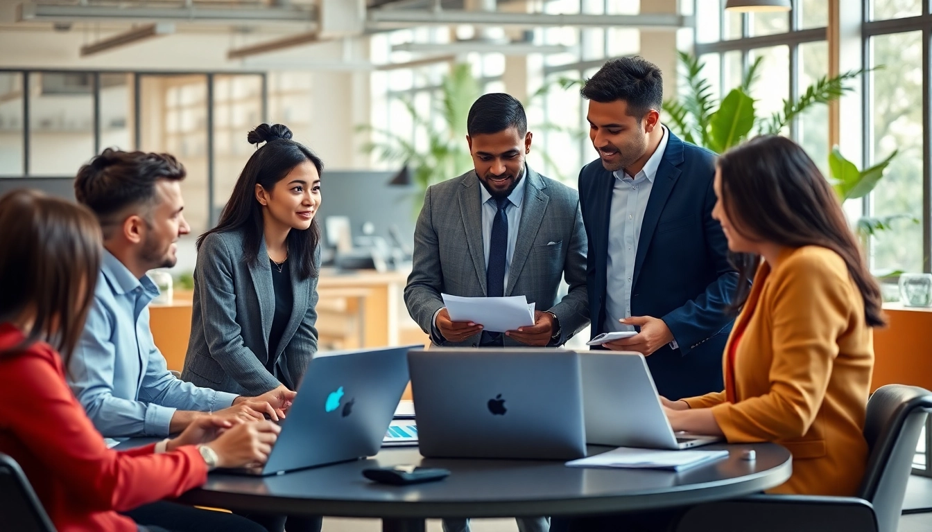 Consulting around enterprise assistant platform implementation in a modern office.