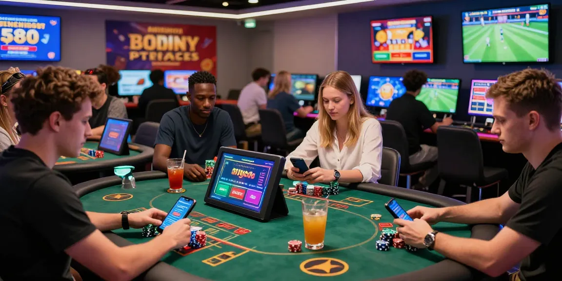 Experience thrilling gameplay at casinos not on GamStop with https://oadbyremembers.org.uk, showcasing players engaging joyfully in gaming activities, diverse options, and vibrant atmosphere.