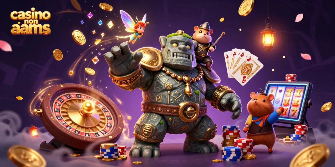 Giocando nei casino non AAMS, esplora un mondo di avventure con divertenti simboli e premi.