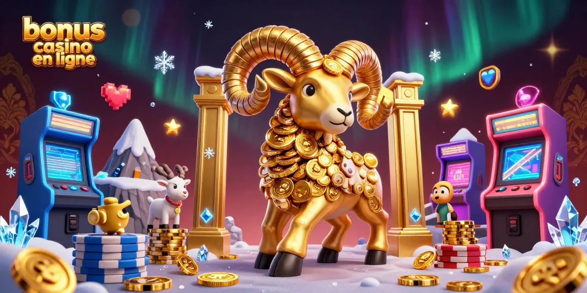 Profitez des meilleures offres de bonus de casino en ligne avec des éléments de jeu colorés et des personnages dynamiques.