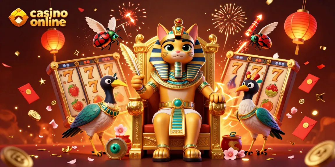 Vivez le frisson du casino en ligne avec des personnages vibrants et des éléments de jeu engageants.