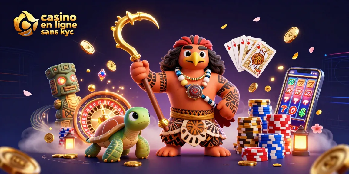 Gagnez avec le casino en ligne sans KYC et jouez à des jeux d'argent anonymes.