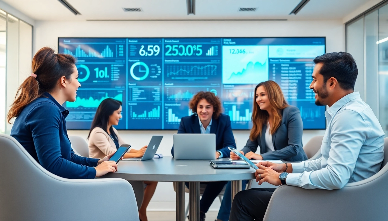 Engaging interface of an enterprise assistant platform enhancing team collaboration in a modern workspace.