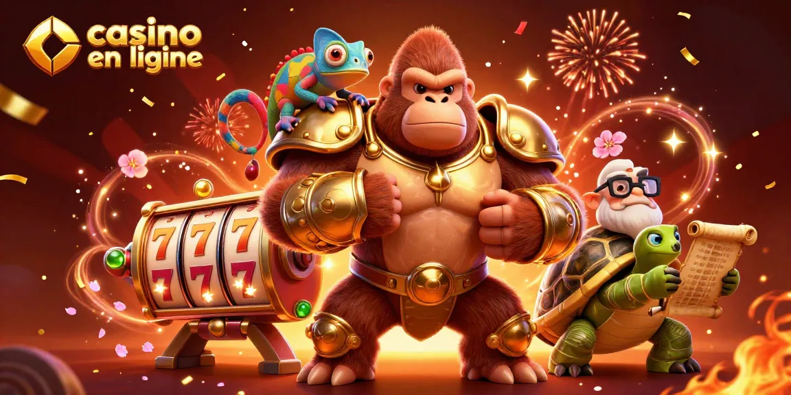 Gagnez avec le casino en ligne en jouant à des machines à sous dynamiques et colorées.