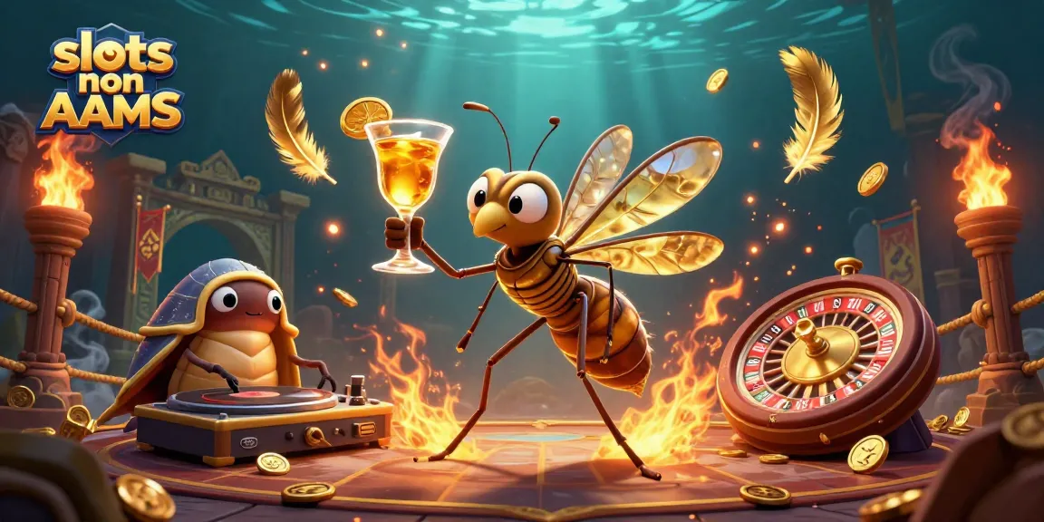 Gioca alle slot non AAMS in un ambiente vivace e immersivo, ricco di dettagli e azione.