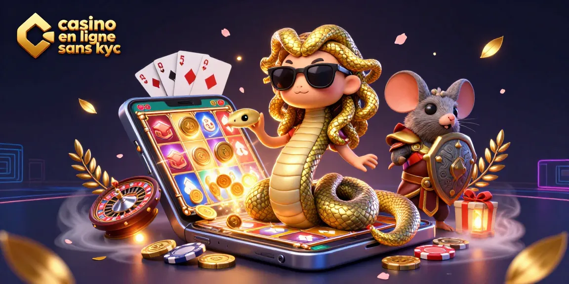 Découvrez le plaisir de jouer dans un casino en ligne sans KYC avec des personnages de la mythologie grecque dans une scène dynamique.