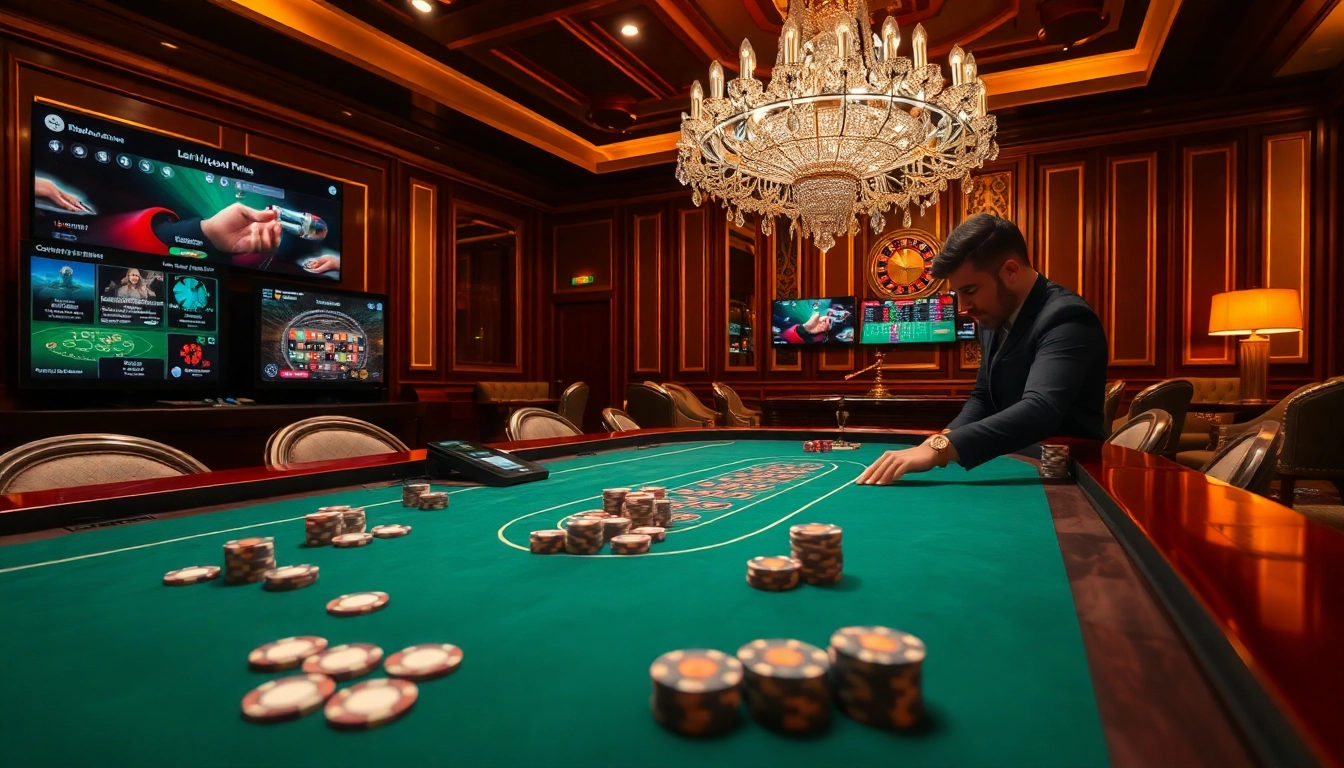 Experience the excitement of rebahin film at our luxury casino poker table with vibrant betting action.
