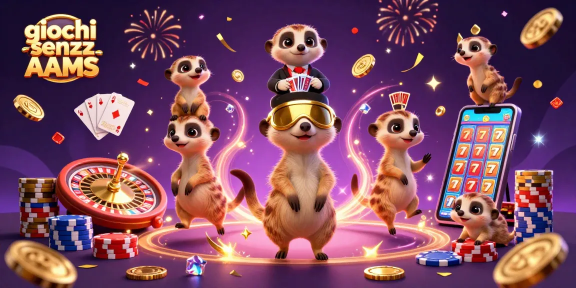 I migliori giochi senza AAMS esposti in un casinò vivace e dinamico con animali e bonus.