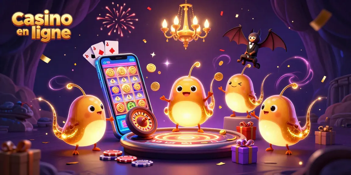 Jouez au casino en ligne avec des ambiances fascinantes et des jeux captivants illuminés par des vers luisants.