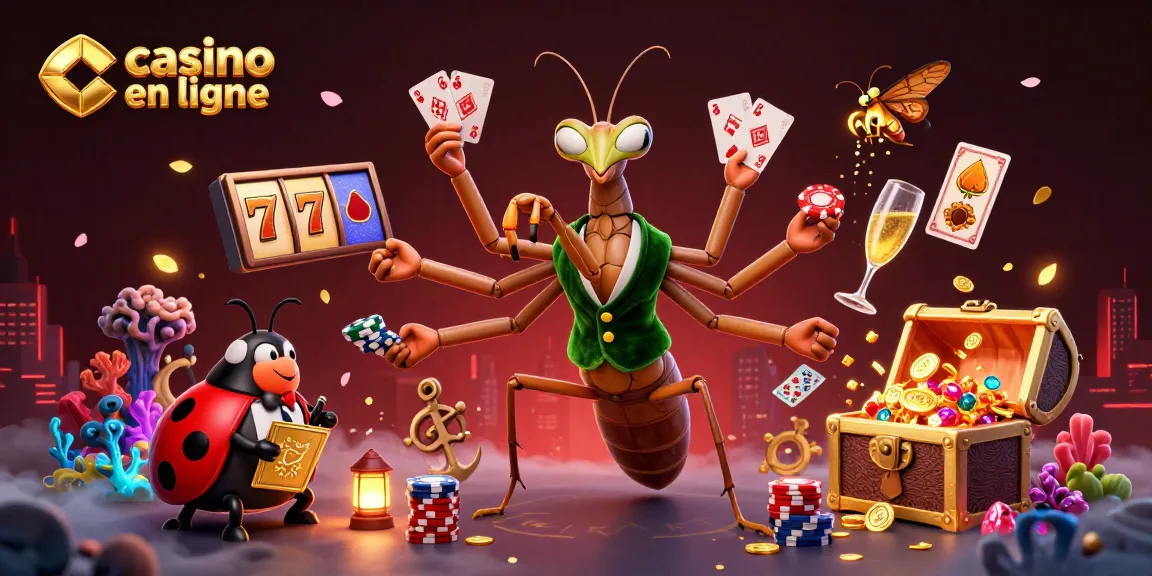 Jouer au casino en ligne et essayer de gagner avec des machines à sous et des cartes.