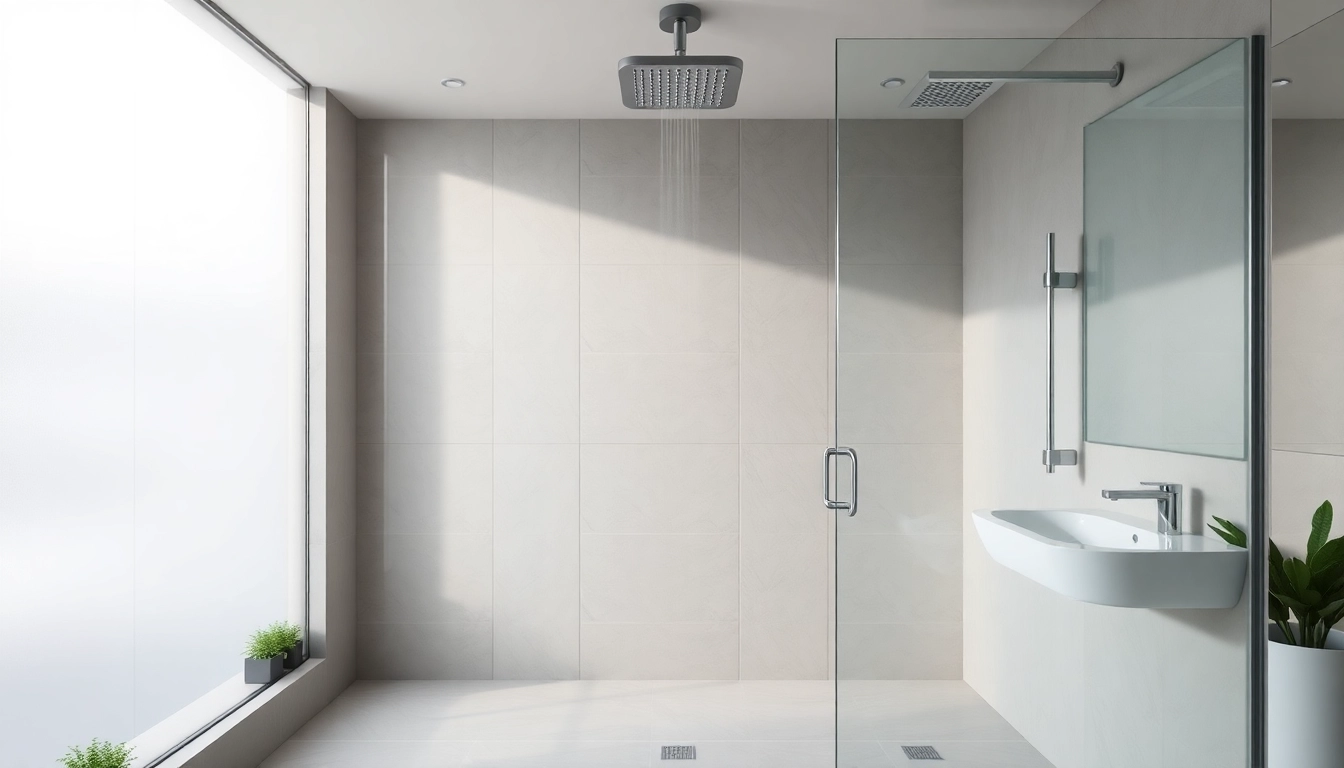 Transform your bathroom with elegant showers Australia, featuring modern fixtures and serene design.