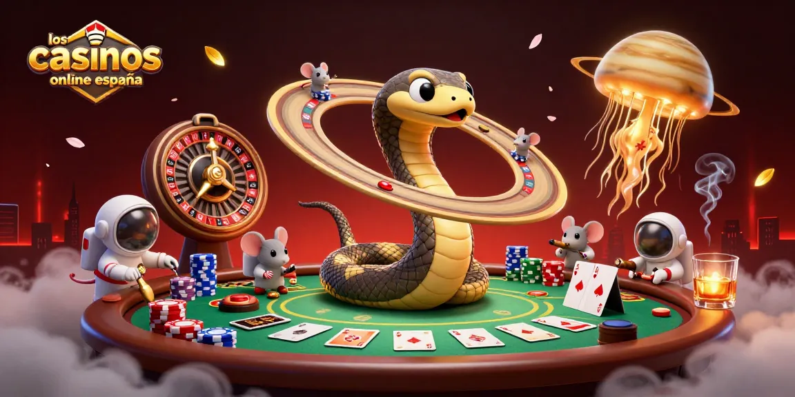 Los mejores casinos online España ofrecen diversión con juegos como ruletas y tragamonedas disfrutados por astronautas.