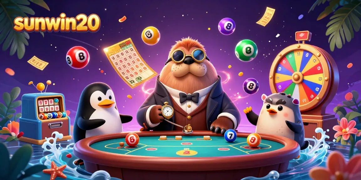 Experience thrilling gameplay with sunwin20 at an underwater poker table featuring vibrant casino elements.
