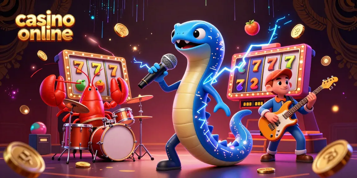 Vivez l'excitation de l'action du casino en ligne avec des personnages vibrants dans un casino sous-marin.