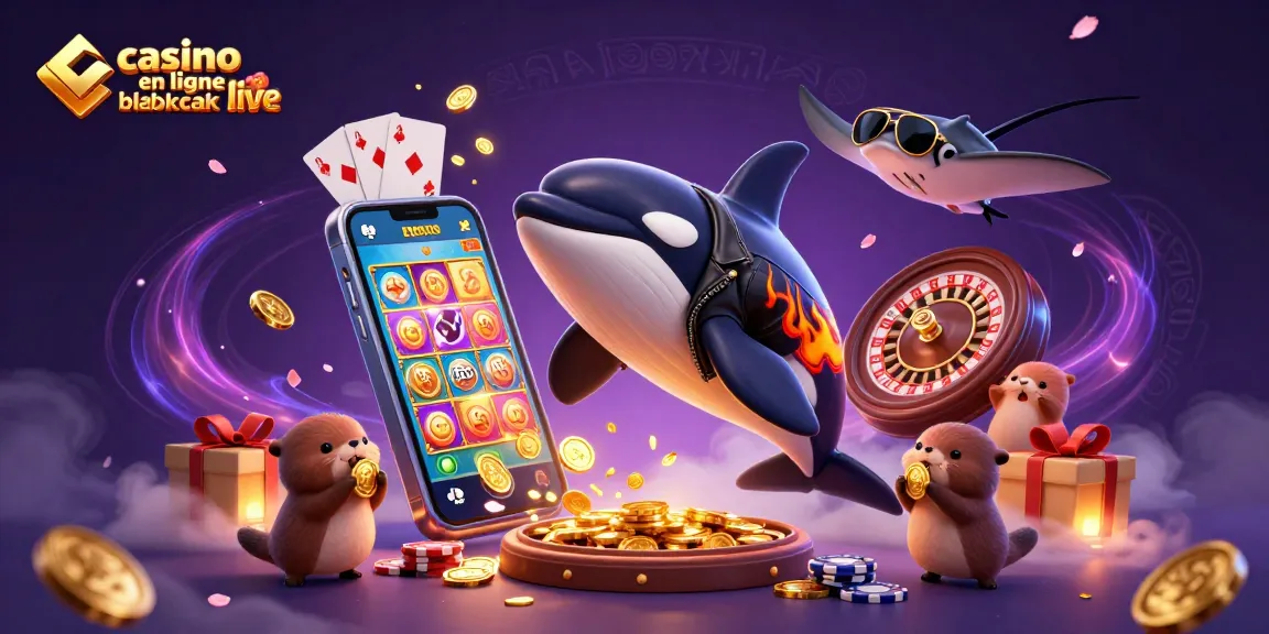 Jouez en ligne à blackjack live avec les meilleurs casinos et accumulez des pièces d'or.
