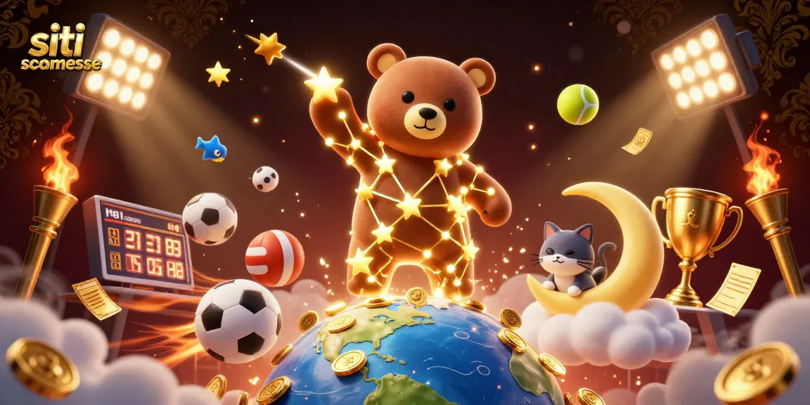 Siti scommesse: scommetti con la fantasia in un universo vivace di sport e premi d'oro.