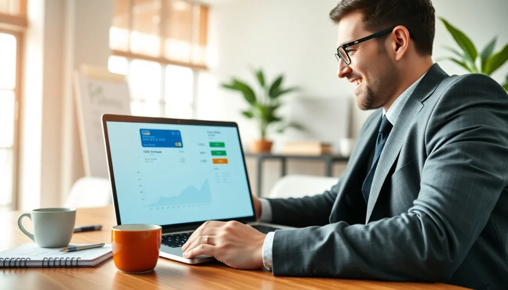 카드 현금화를 통해 재정적 자유를 얻는 모습의 전문가