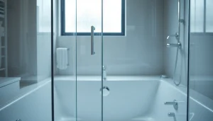 Aktuelle sonni Duschkabine in einem modernen Badezimmer hervorragend präsentiert.