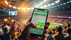 Evaluate sports betting apps India with dynamic smartphone interfaces and charts.