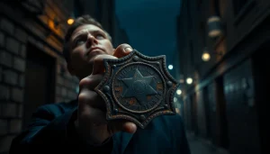 Explore Rancid Badges in a gripping scene of determination and betrayal embedded in urban settings.