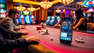 Người chơi tham gia một ván poker cược cao, ứng dụng Tik88 hiển thị trên điện thoại thông minh.