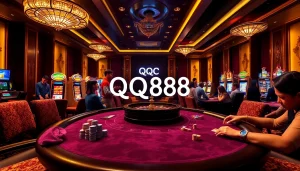 Experience thrilling casino gameplay at QQ88 with high-stakes poker and exciting table games.