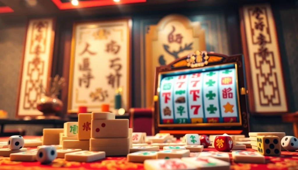 Menangkan slot demo mahjong dengan permainan yang penuh warna dan simbol keberuntungan.