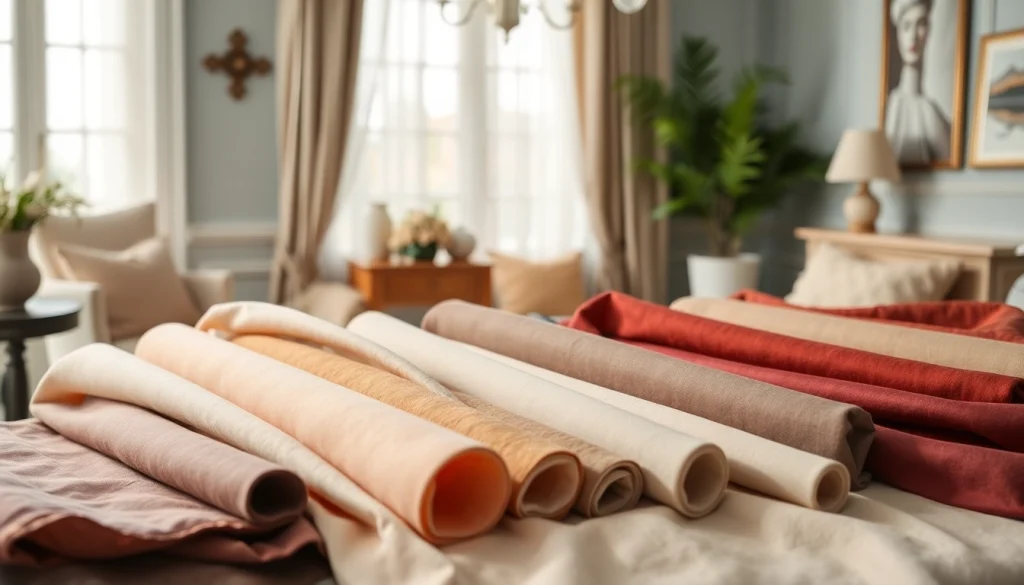 Verken diverse gordijnstof voor stijlvolle raamdecoratie en interieurverbetering.