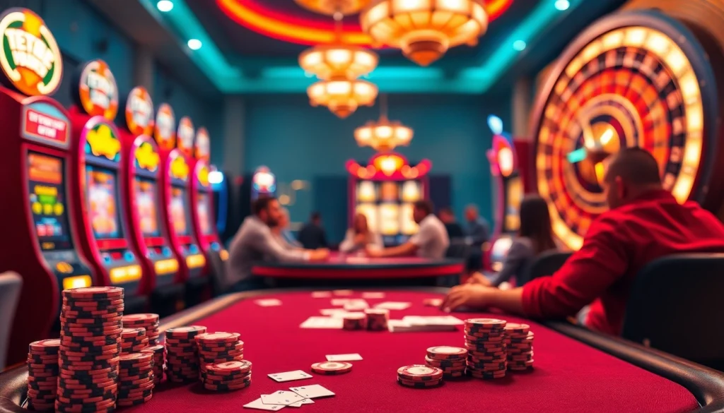 Experience the thrill of gambling at https://789cluber.com/ with vibrant poker tables and exciting casino games.