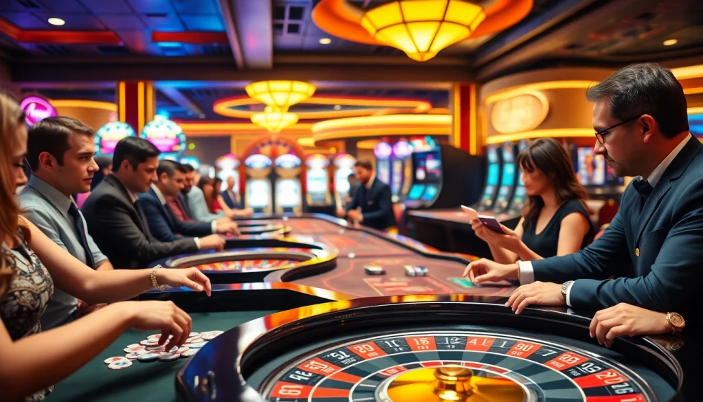 Engaging players enjoying the best csgo gambling sites reddit at a lively casino.