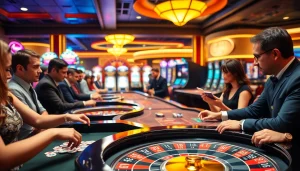 Engaging players enjoying the best csgo gambling sites reddit at a lively casino.