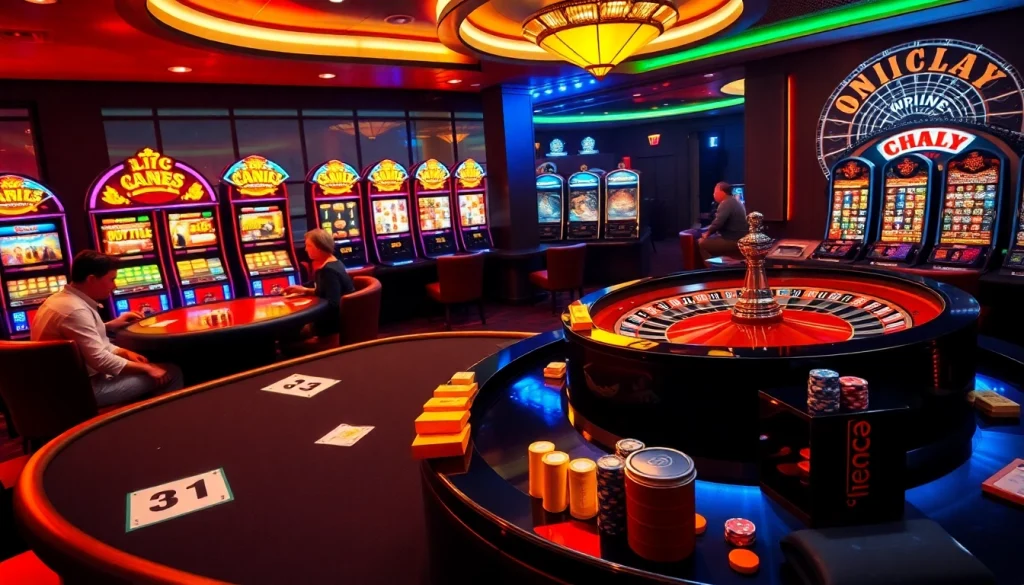 Win exciting games and bonuses at Onicplay casino through thrilling slot machines and lively poker tables.