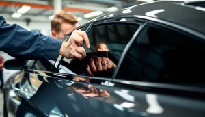 Apply auto window tint near me for a perfect finish using professional techniques.